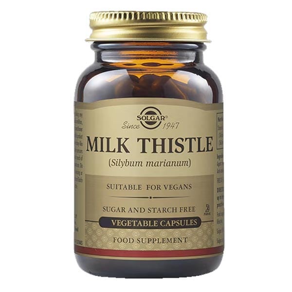 Solgar Milk Thistle 100mg-Συμπλήρωμα Διατροφής με Γαϊδουράγκαθο