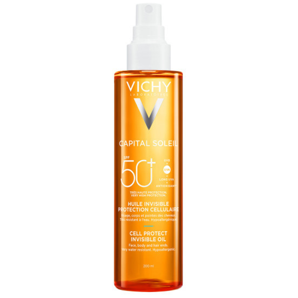 Vichy Capital Soleil Cell Protect Invisible Oil 200ml