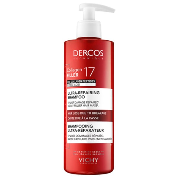 Dercos Collagen Filler 17 Ultra-Repairing Shampoo