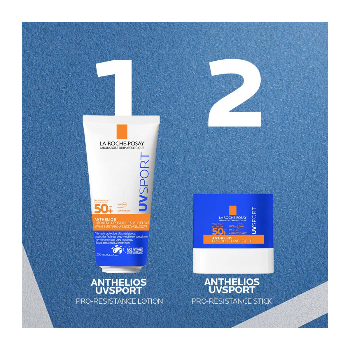 Anthelios Uvsport Sweat & Wet Pro-Resistance Lotion SPF50+ 200ml