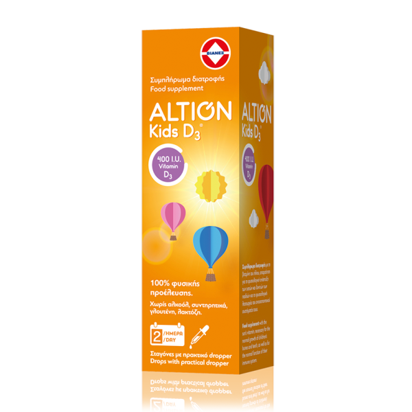 Altion Kids D3 Drops 400iu 20ml