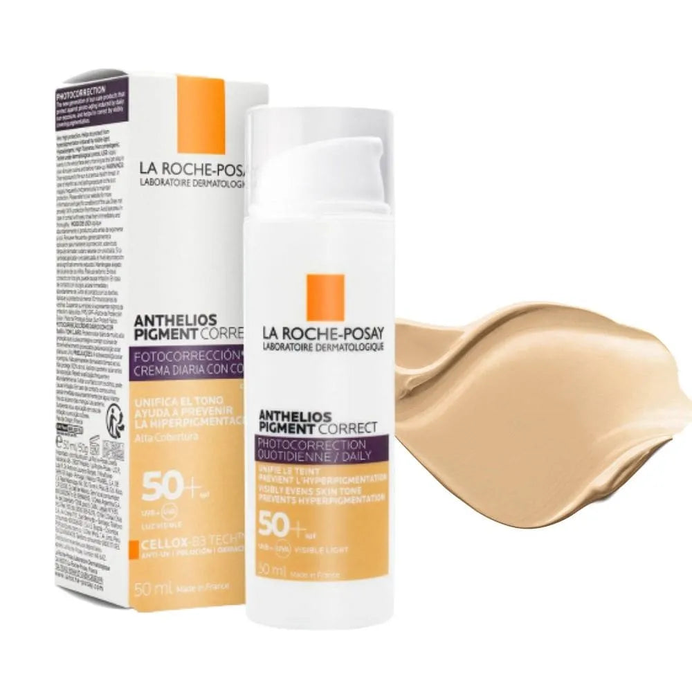 Anthelios Pigment Correct Photocorrection Daily SPF50 με Χρώμα 50ml