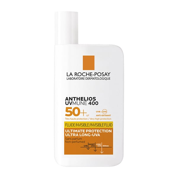 Anthelios Uvmune 400 Invisible Fluid SPF50+ 50ml - Αντηλιακή Κρέμα Προσώπου