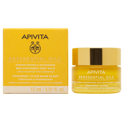 Apivita Beessential Oils Night Balm 15ml