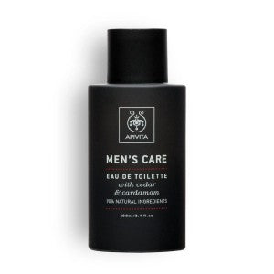 Apivita Men's Care Eau de Toilette 100ml -Cedar & Cardamon