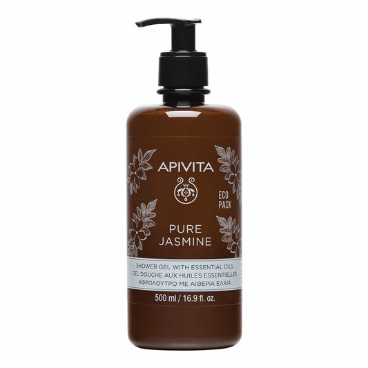 Apivita Pure Jasmine Shower Gel - Με Αιθέρια Έλαια Γιασεμί