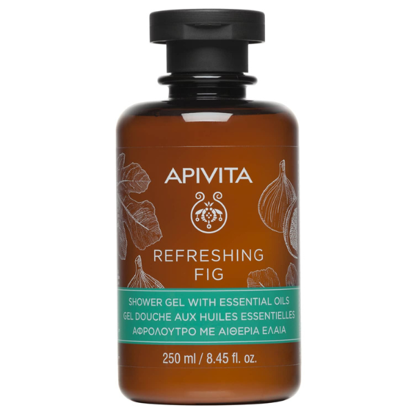 Apivita Refreshing Fig Shower Gel 500ml