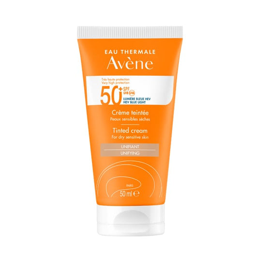 Avene Cream TriaAsorb Tinted SPF50 50ml - Αντηλιακή Κρέμα Προσώπου με Χρώμα.