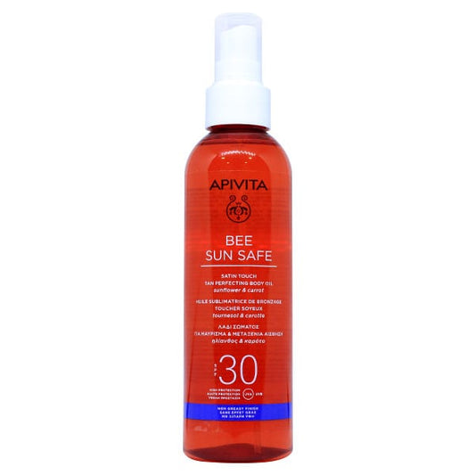 Bee Sun Safe Satin Touch The Perfecting Body Oil SPF30 200ml