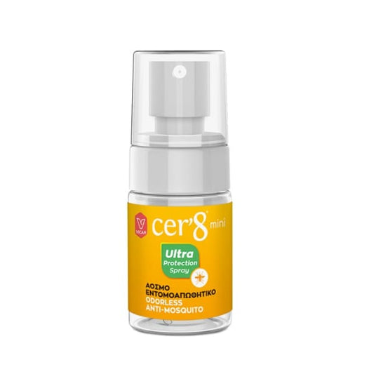 Cer' 8 Mini Ultra Protection Spray 30ml - Άοσμο Εντομοαπωθητικό