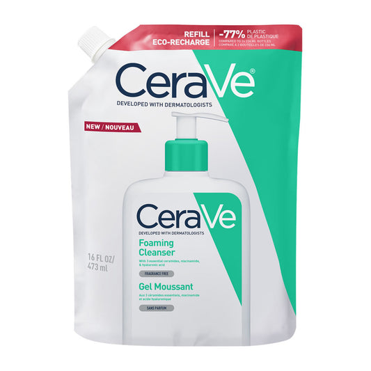 CeraVe Foaming Gel Normal To Oily Cleanser Refill 473ml