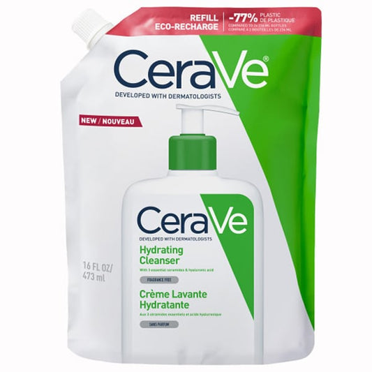 CeraVe Hydrating Normal To Dry Skin Cleanser Cream Refill 473ml