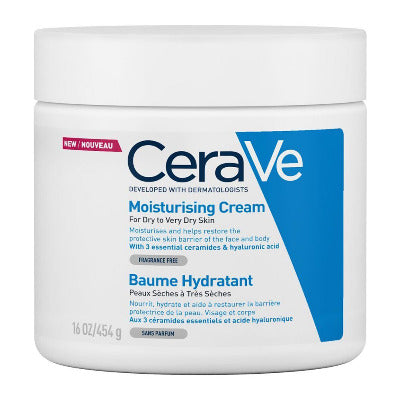 CeraVe Moisturizing Cream For Dry To Very Dry Skin 454gr