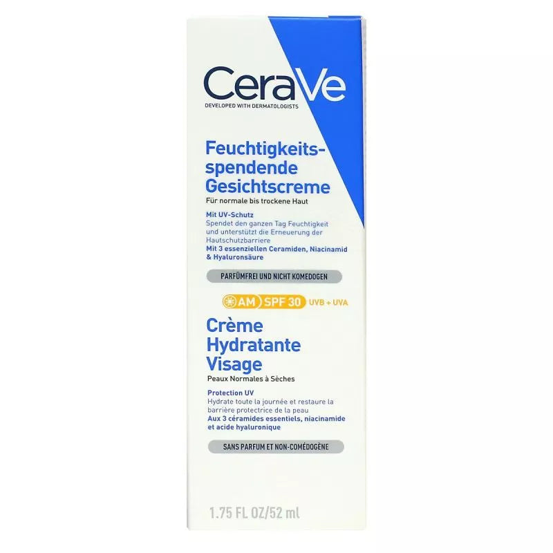 CeraVe Facial Moisturising Lotion 52ml - Αντηλιακή Κρέμα Προσώπου