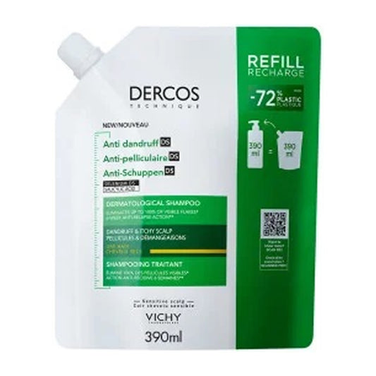 Dercos Technique Anti-Dandruff DS Shampoo For Dry Hair Refill - για Ξηρά Μαλλιά