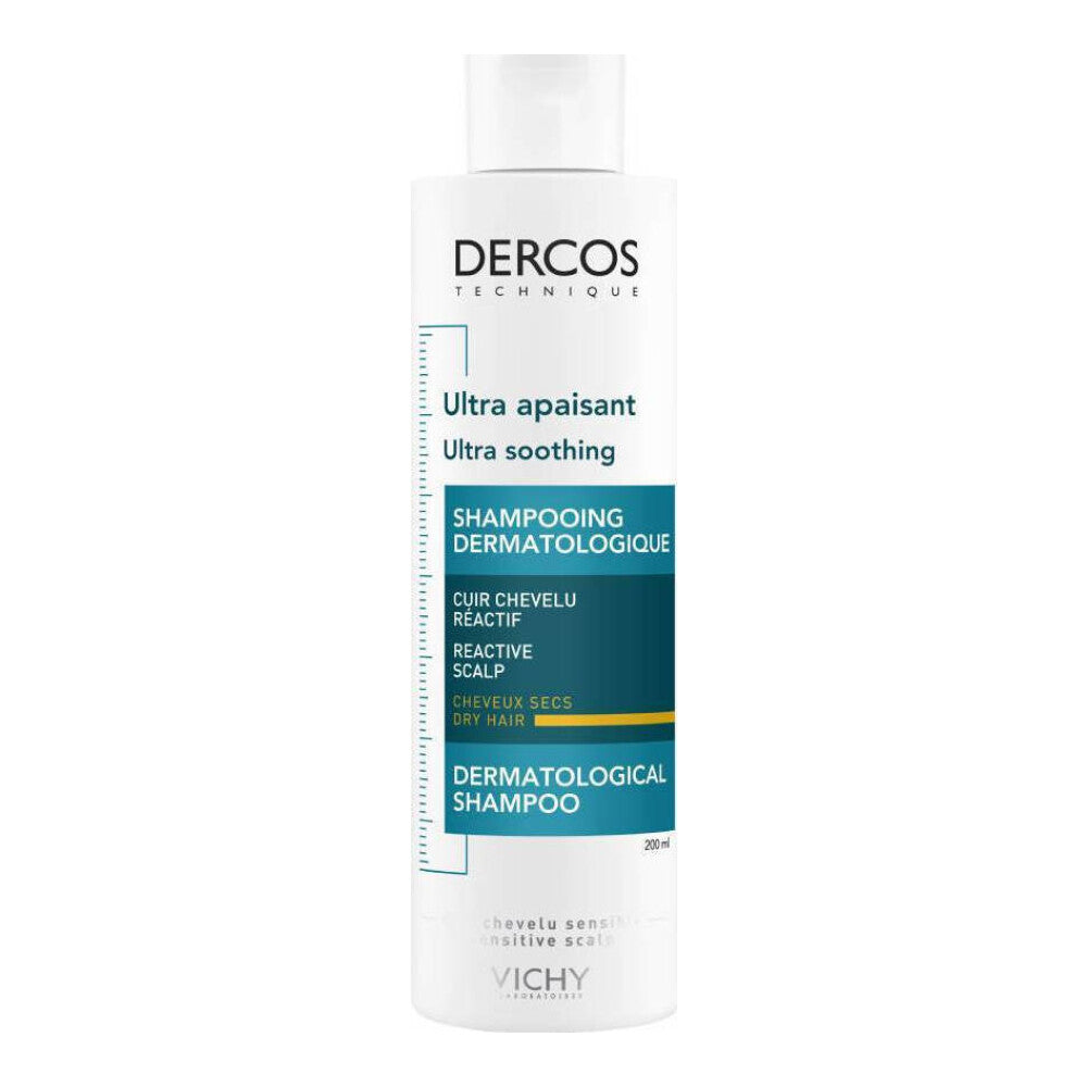 Dercos Ultra Soothing Shampoo Ξηρά Μαλλιά 200ml