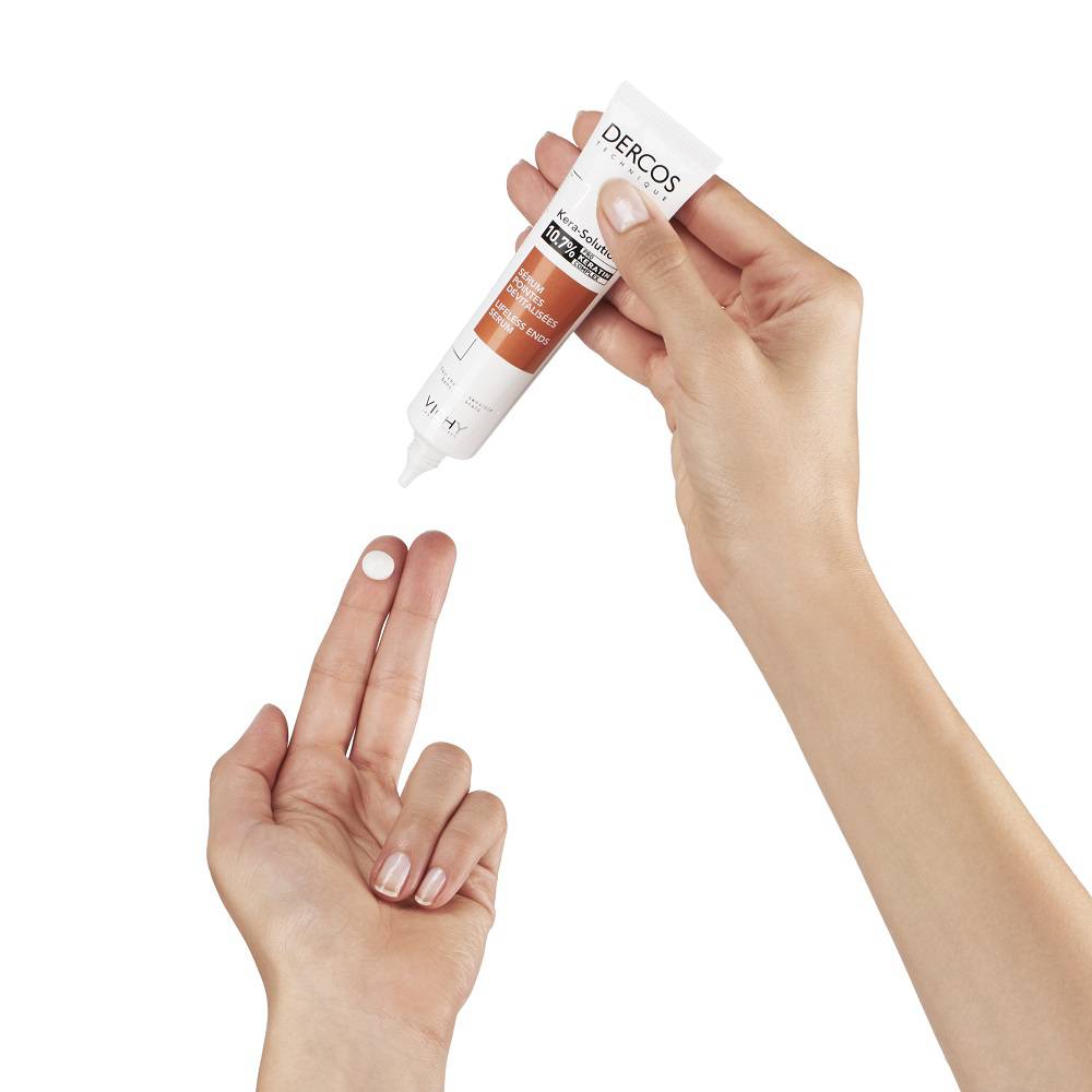 Dercos Kera Solutions Cure Serum 40ml - Ορός για Ταλαιπωρημένες Άκρες