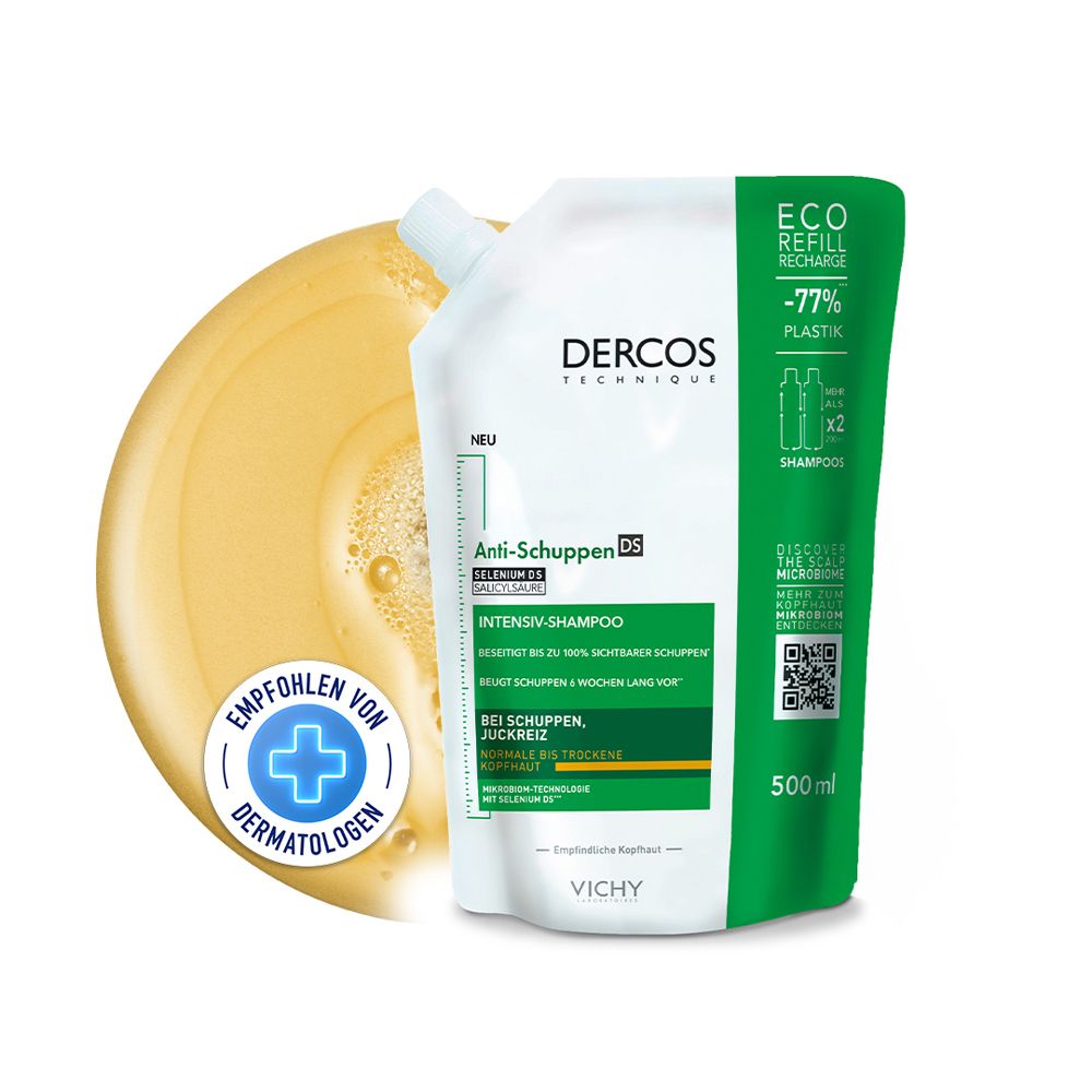 Dercos Technique Anti-Dandruff DS Shampoo For Dry Hair Refill - για Ξηρά Μαλλιά