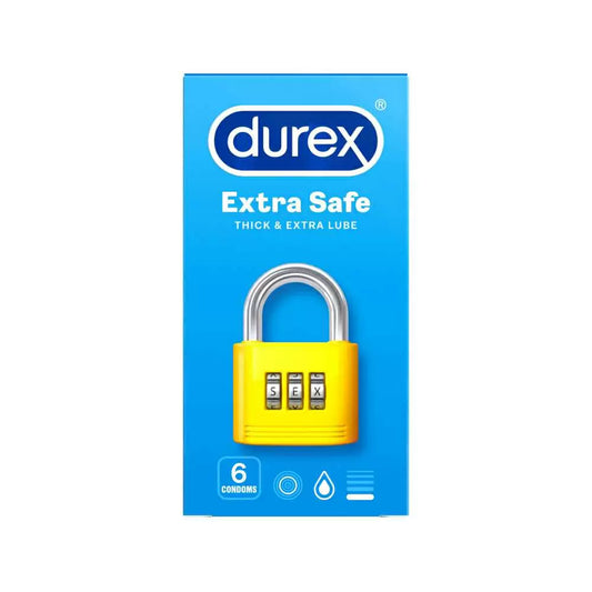 Durex Extra Safe 6τμχ - Με Μεγαλύτερο Πάχος