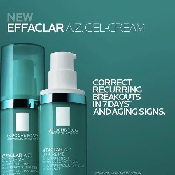 Effaclar A.Z. Gel Cream 40ml - Κατά Των Ατελειών