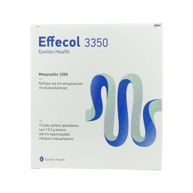 Epsilon Health Effecol 3350 - για την Περιστασιακή & Χρόνια Δυσκοιλιότητα