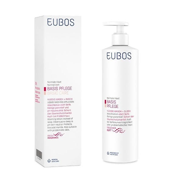 Eubos Liquid Red Washing Emulsion 200ml - Υγρό Καθαρισμού Προσώπου Σώματος