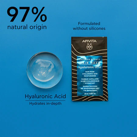 Express Beauty Hair Mask Hyaluronic Acid Moisturizing 20ml