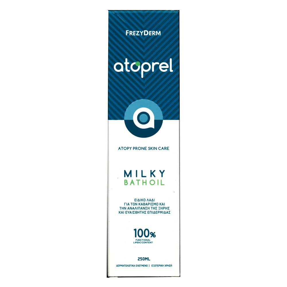 Frezyderm Atoprel Milky Bath Oil 250ml - για Ατοπικό Δέρμα