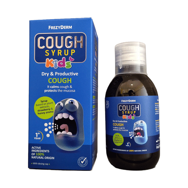 Frezyderm Cough Syrup Kids 182gr - Σιρόπι για τον Βήχα