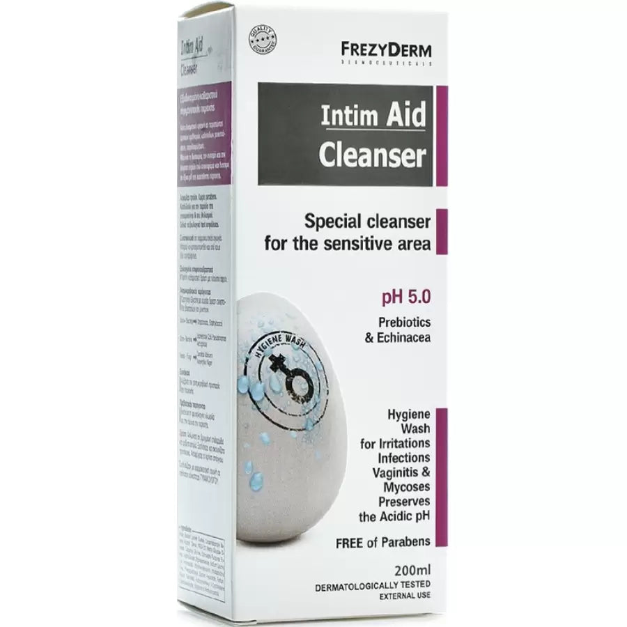 Frezyderm Intim Aid Cleanser pH 5.0 200ml