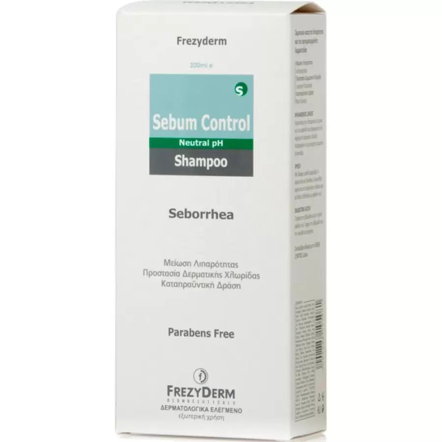 Frezyderm Sebum Control Shampoo 200ml