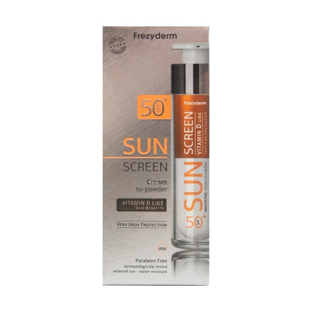 Frezyderm Sun Screen Cream to Powder SPF50+ 50ml