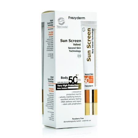Frezyderm Sun Screen Velvet Body Lotion SPF50 125ml