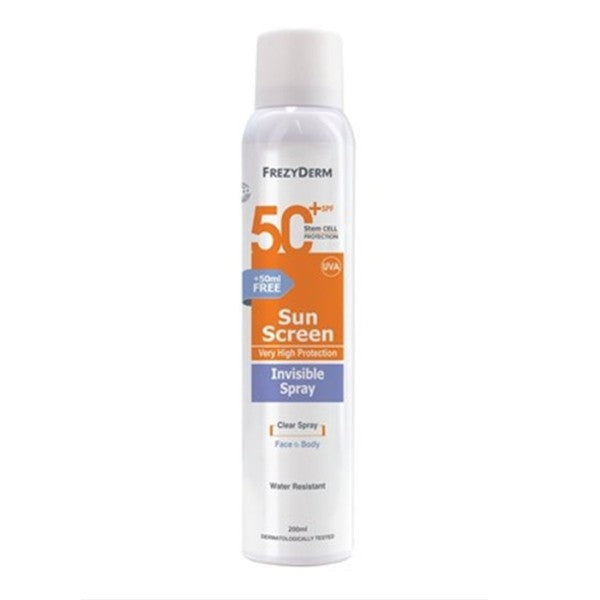 Frezyderm Sunscreen Insvisible Spray SPF50+ 200ml