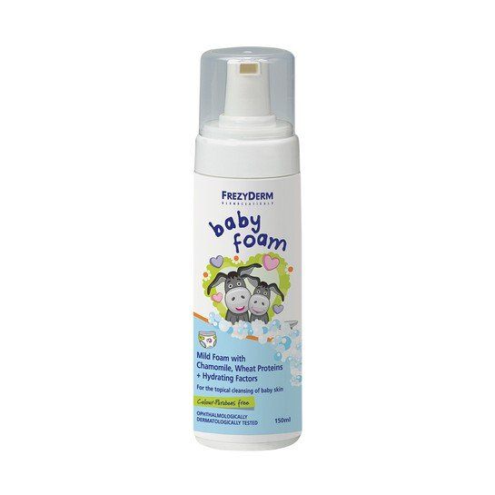 Frezyderm Baby Foam 150ml - Βρεφικός Αφρός Καθαρισμού