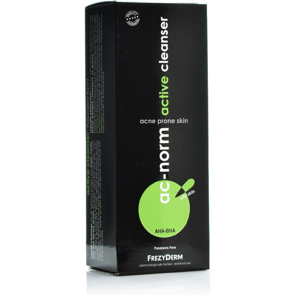 Ac-Norm Active Cleanser AHA-BHA 200ml - Υγρό Καθαρισμού για την Ακμή