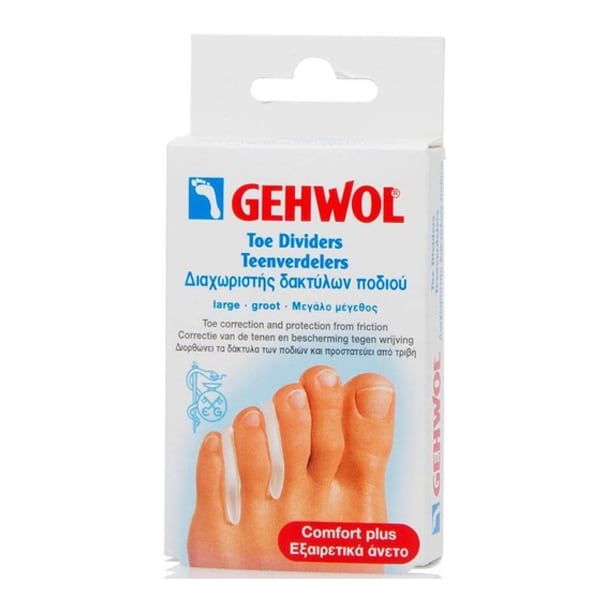 Gehwol Toe Dividers Large Διαχωριστής Δακτύλου Ποδιού 3τμχ