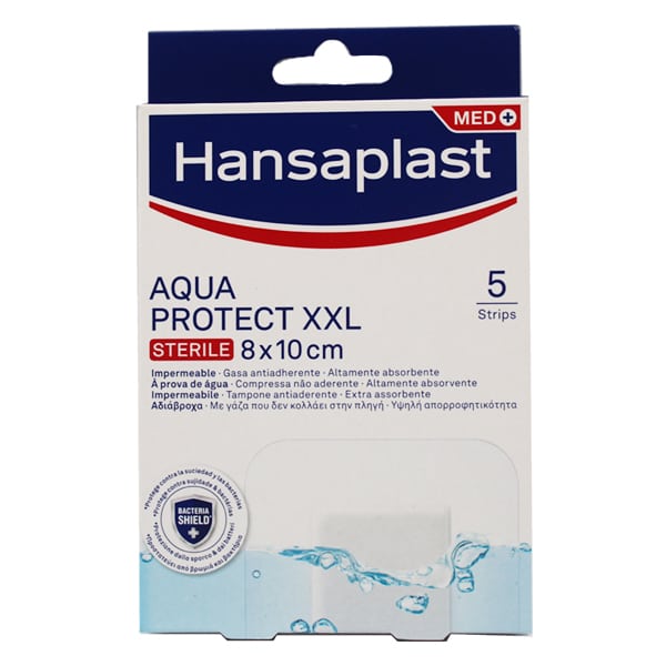 Hansaplast Aqua-Protect XXL 8x10cm 5 τμχ
