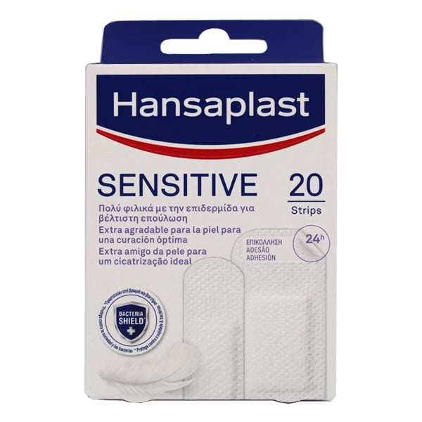 Hansaplast Sensitive Strips (20τμχ / 2 Μεγεθών)