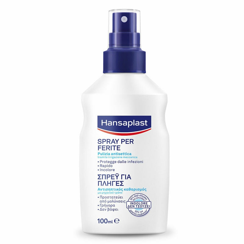 Hansaplast Wound Spray 100ml Σπρέι για Καθαρισμό Πληγών