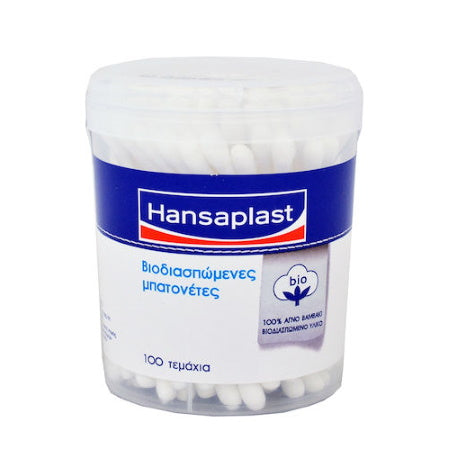 Hansaplast Μπατονέτες Βιοδιασπώμενες 100τμχ