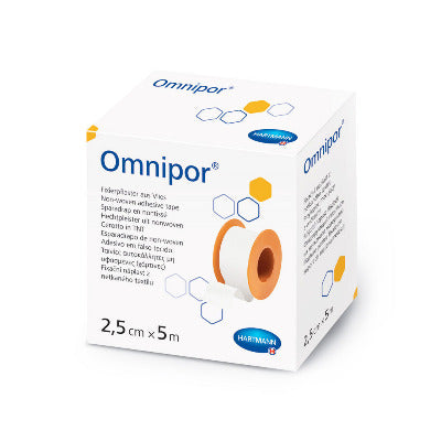 Omnipor Non-Woven Adhesive Tape 2.5cm x 5m - Χάρτινη Non Woven Επιδεσμική Ταινία