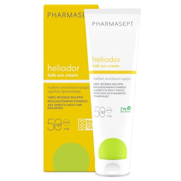Heliodor Kids Sun Cream 50SPF 150ml - Παιδικό Αντηλιακό Γαλάκτωμα