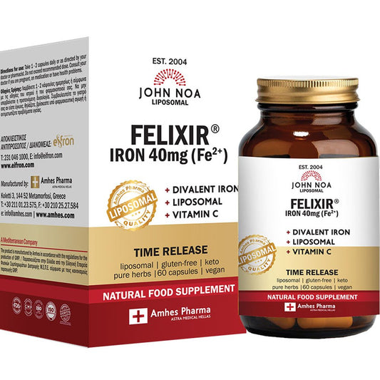 John Noa Liposomal Felixir Iron 40mg 60caps