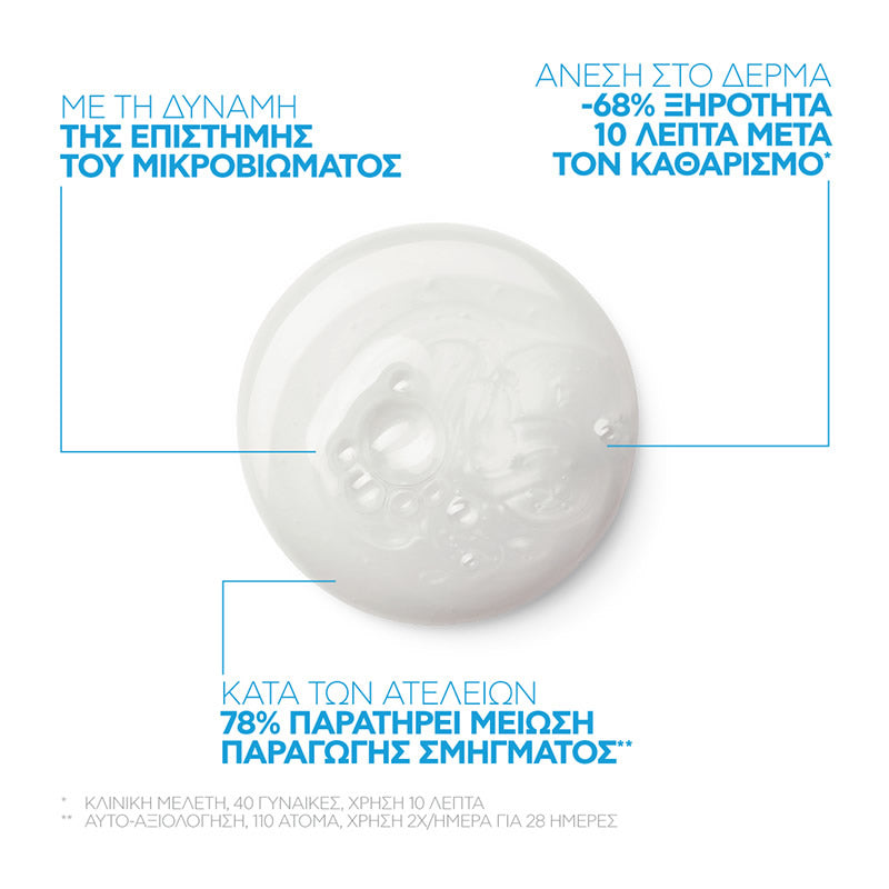 Effaclar H IsoBiome Cleansing Cream 390ml - Καταπραϋντική Κρέμα Καθαρισμού