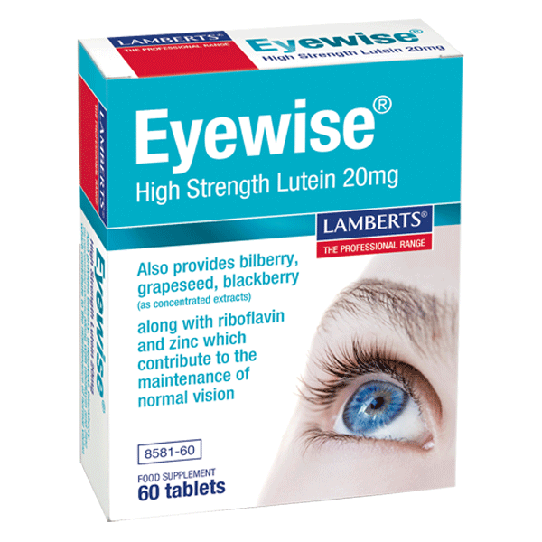 Lamberts Eyewise High Strength Lutein 20mg 60tabs