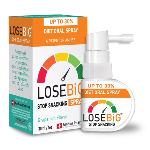 Losebig Oral Spray - Συμπλήρωμα για Αδυνάτισμα