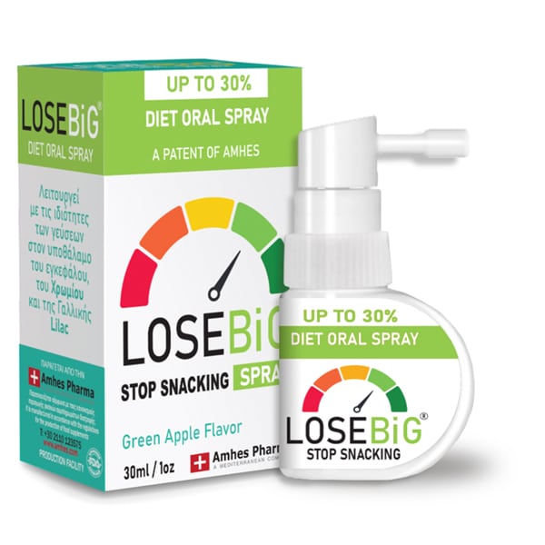 Losebig Oral Spray - Συμπλήρωμα για Αδυνάτισμα