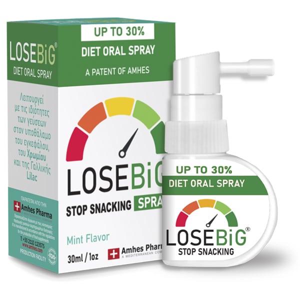 Losebig Oral Spray - Συμπλήρωμα για Αδυνάτισμα