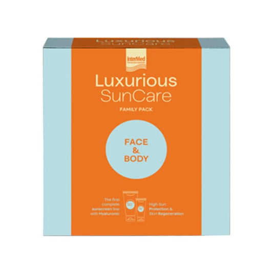 Luxurious Sun Care Family Pack Face SPF50 & Body SPF50